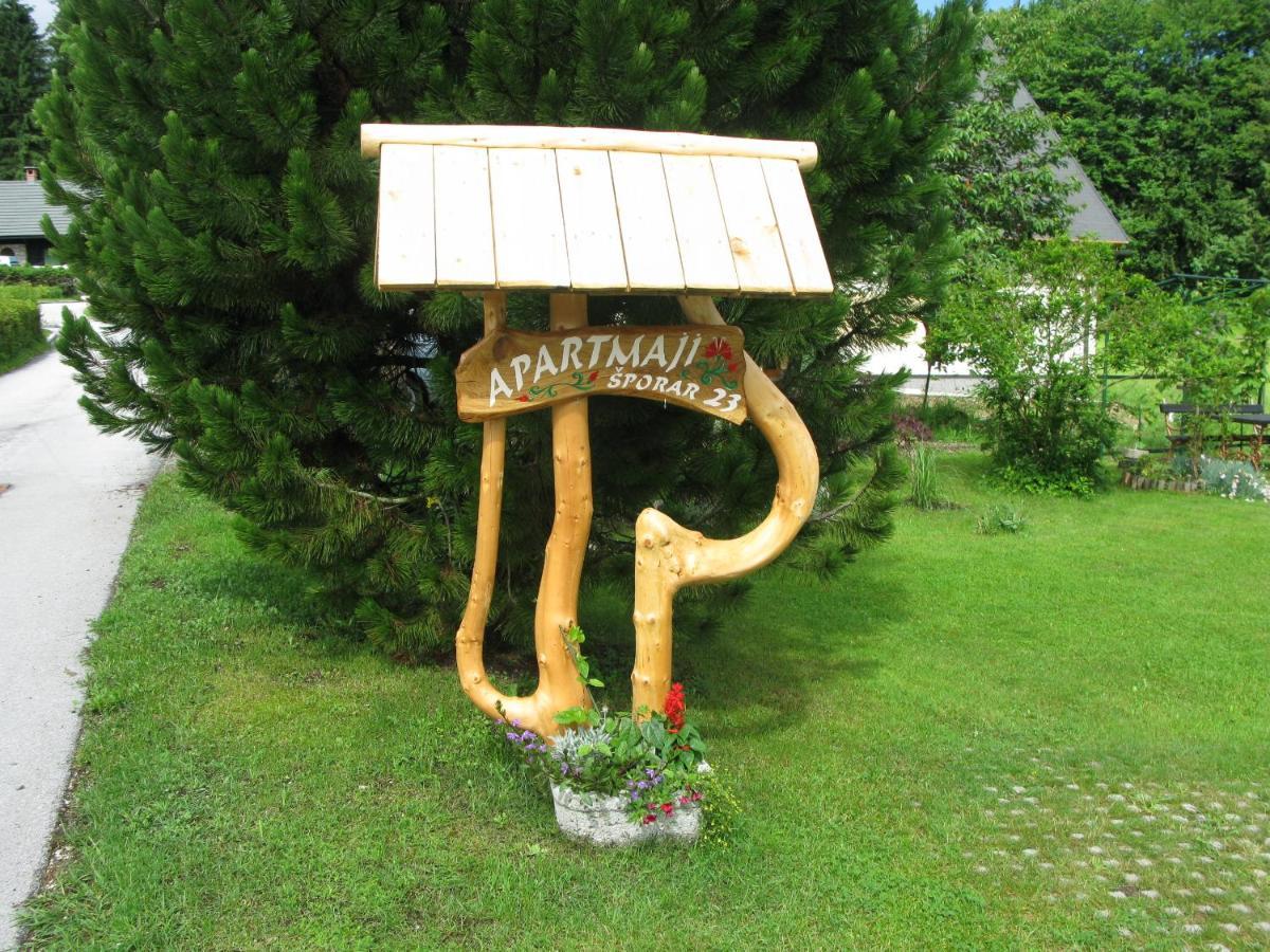 Apartment Sporar Bohinj Dış mekan fotoğraf